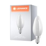 Ledvance Classic Superior LED Pære E14 Mignon filament matt 4.2W 470lm - 927 ekstra varm hvit | beste fargegjengivelse - dimbar - erstatter 40W