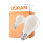 Osram Classic LED E27 Pære Filament Matt 3.8W 806lm - 840 Kald Hvit | Dimbar - Erstatter 60W