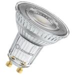 Ledvance LED Spot GU10 PAR16 6.1W 575lm 60D - 930 Varm Hvit | Beste Fargegjengivelse - Dimbar - Erstatter 80W