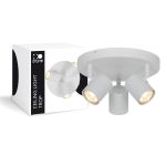 D'Lite Taklampe Trop Hvit | Egnet for 3x GU10 