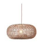 Good&Mojo Pendel Lampe Arizona Rattan Natural S | Egnet for 1x E27 