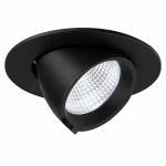 Noxion LED Spot Forza V2 Aluminium Svart 32W 3700lm 36D - 930-940-957 CCT | 160mm - Utskjæring 145mm - Beste Fargegjengivelse