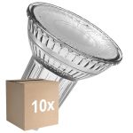 Fordelspakning 10x Ledvance LED Spot GU10 PAR16 8W 750lm 36D - 830 Varm Hvit | Erstatter 100W