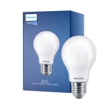 Philips Master LED E27 Pære Filament Matt 10.5W 1521lm - 922-927 Dim To Warm | Beste Fargegjengivelse - Dimbar - Erstatter 100W