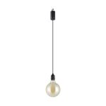 Eglo Pendel Lampe Vignanello Svart 827 Ekstra Varm Hvit | IP44 - Batteridrevet