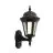 Ansell LED Veggbelysning Latina Lantern svart - Egnet til E27 Opptil 42W | IP65 - Bevegelses- og lyssensor