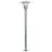 Nordlux Lønstrup 32 Sokkelampe Stål og Glass Grå | 320mm - IP44 - Egnet for E27