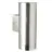 Nordlux Tin Veggbelysning Aluminium og Glass Up & Down | 76mm - IP54 - Egnet for 2x GU10