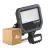 Fordelspakning 4x Ledvance LED Flomlys Aluminium Svart 17W 2400lm 100D - 840 Kald Hvit | IP65 - Bevegelses- Og Lyssensor - Symmetrisk