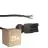 Fordelspakning 25x Noxion GST - Kompatibel Strømforsyningskabel Svart - Male + Åpne ender - 3m - 3 pole 0,75mm2