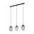 Eglo Pendel Lampe Newtown Stål Svart | IP20 - Egnet for 3x E27 