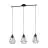 Eglo Pendel Lampe Tarbes Stål Svart | IP20 - Egnet for 3x E27 