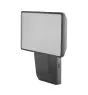 Ledvance LED flomlys Endura svart 15W 1500lm 100D - 840 kald hvit | IP55 - Bevegelses- og lyssensor - symmetrisk