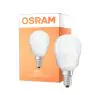 Osram Retrofit LED E14 Ball Matt 5W 250lm - 827 Ekstra Varm Hvit | RGBW - Dimbar - Fjernkontroll - Erstatter 25W
