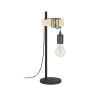 Eglo Bordlampe Townshend Stål Tre Svart Brun | IP20 - Egnet for 1x E27 