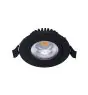 Noxion LED Vippbar Slim Spot Svart Runde 5W 550lm 60D - 940 Kald Hvit | 85mm - IP54 - Dimbar - Beste Fargegjengivelse
