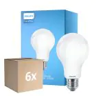 Fordelspakning 6x Philips Corepro LED Pære E27 Pære matt 17.5W 2452lm - 827 ekstra varm hvit | erstatter 150W